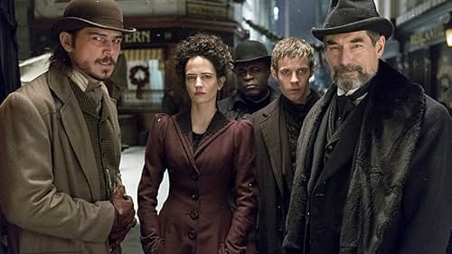 Timothy Dalton, Josh Hartnett, Danny Sapani, Eva Green, and Harry Treadaway in Penny Dreadful (2014)