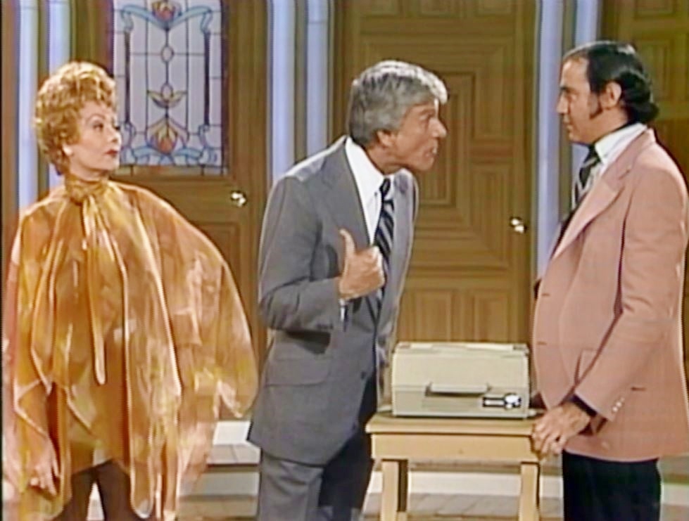 Lucille Ball, Andy Kaufman, and Dick Van Dyke in Van Dyke and Company (1976)