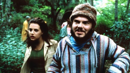 Brittany Murphy and Jack Black in Bongwater (1998)