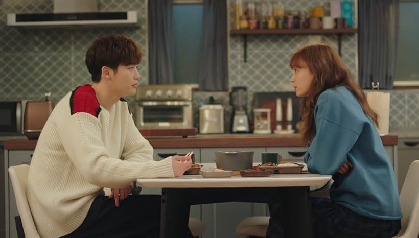 Lee Na-young and Lee Jong-suk in Romance Is a Bonus Book (2019)