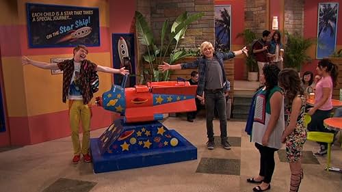 Calum Worthy, Laura Marano, Raini Rodriguez, and Ross Lynch in Austin & Ally (2011)