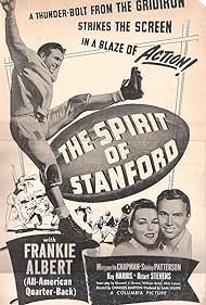 Frankie Albert and Marguerite Chapman in The Spirit of Stanford (1942)