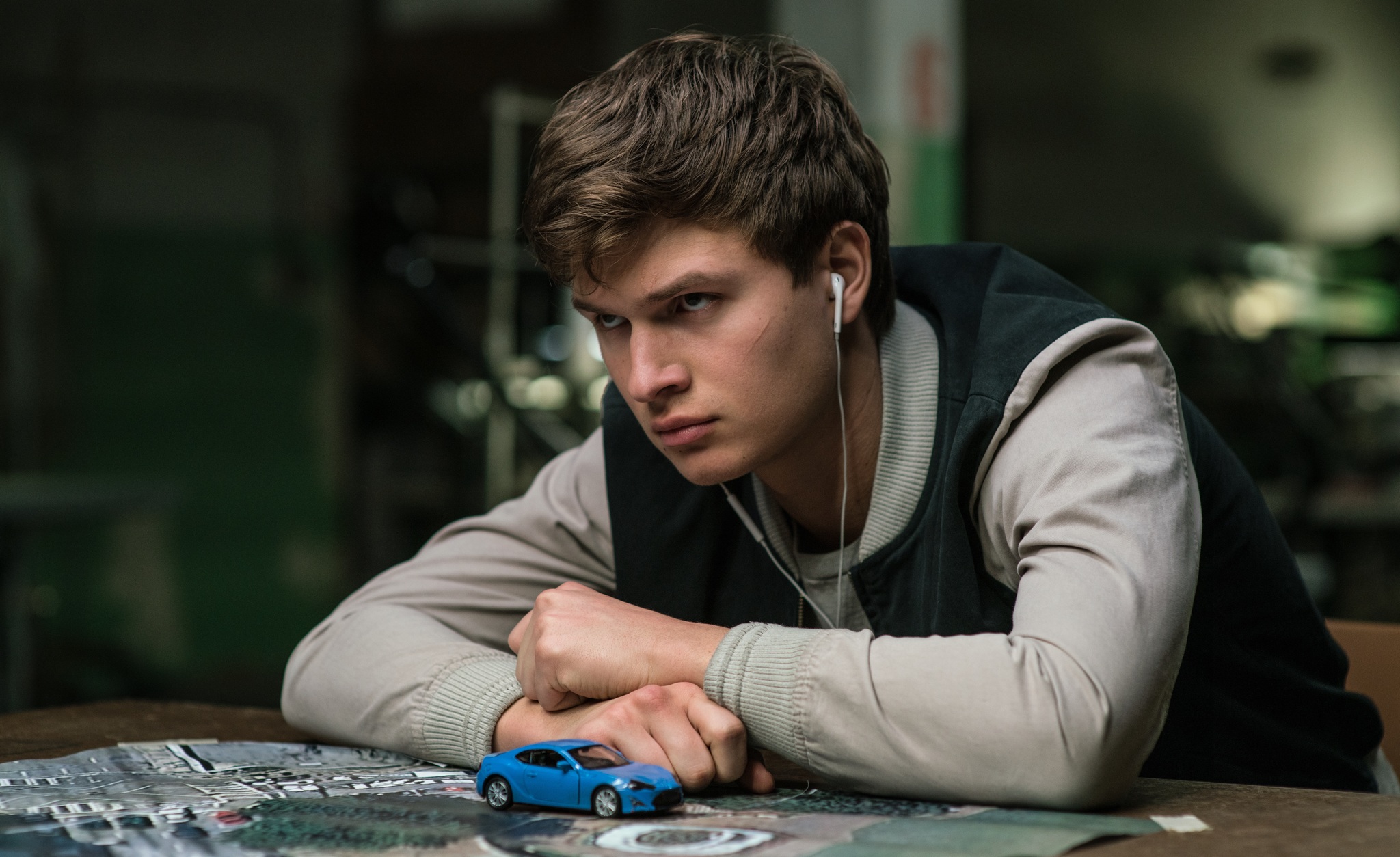 Ansel Elgort in Baby Driver (2017)