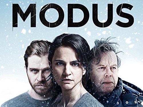 Krister Henriksson, Melinda Kinnaman, and Henrik Norlén in Modus (2015)