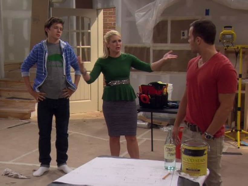 Melissa Joan Hart, Joey Lawrence, and Nick Robinson in Melissa & Joey (2010)