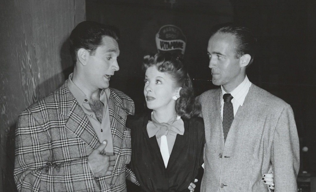 Robert Alda, John Alvin, and Ida Lupino in The Man I Love (1946)