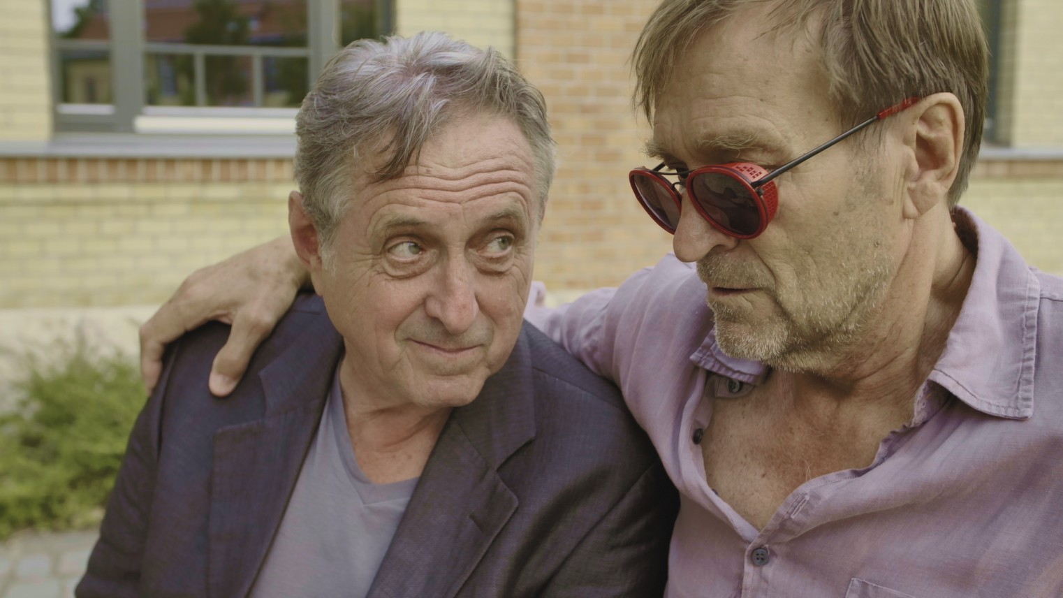 György Cserhalmi and Tamás Dunai in Infinity by Two (2020)