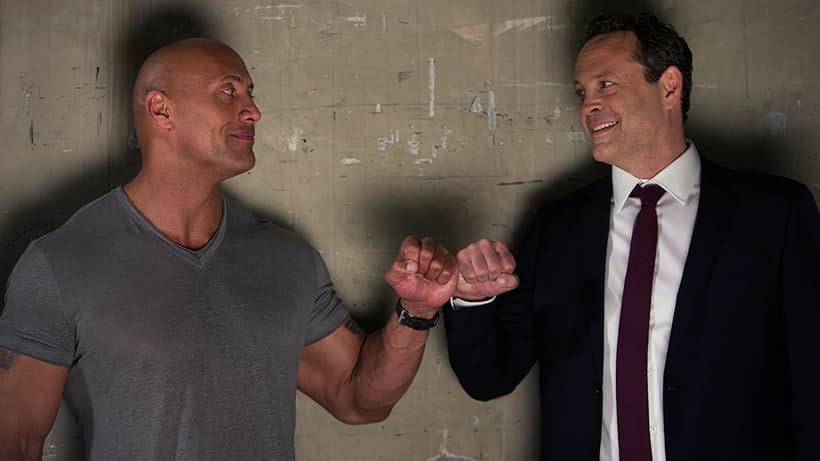 Vince Vaughn and Dwayne Johnson in Fighting with My Family (2019)