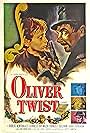 John Howard Davies, Anthony Newley, Robert Newton, Francis L. Sullivan, and Kay Walsh in Oliver Twist (1948)