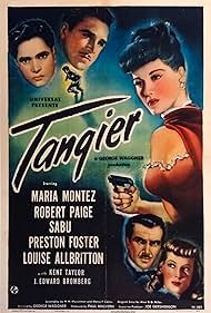 Louise Allbritton, Preston Foster, Maria Montez, Robert Paige, and Sabu in Tangier (1946)