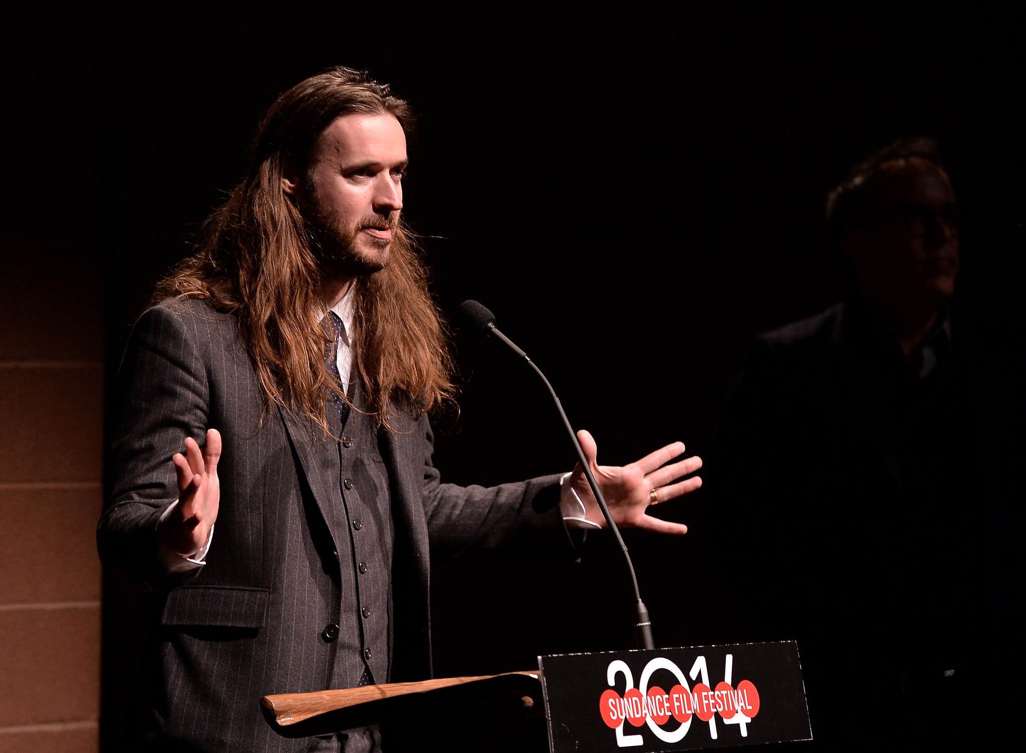 Mike Cahill at an event for I Origins (2014)