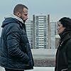 Matthias Schoenaerts and Sabrina Ouazani in Frères ennemis (2018)