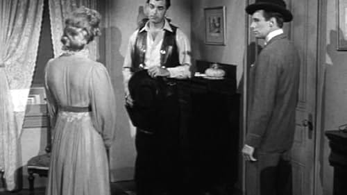 Rory Calhoun, Donald Harron, and Fay Spain in The Texan (1958)