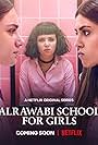 Andria Tayeh, Noor Taher, and Rakeen Saad in AlRawabi School for Girls (2021)