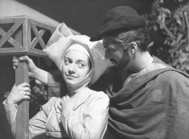 Sérgio Britto and Berta Zemel in Grande Teatro Tupi (1951)