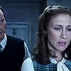 Vera Farmiga and Patrick Wilson in The Conjuring 2 (2016)