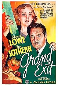 Edmund Lowe and Ann Sothern in Grand Exit (1935)