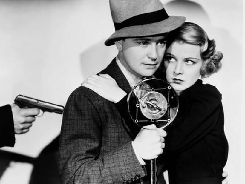 Lew Ayres and Florence Rice in Panic on the Air (1936)