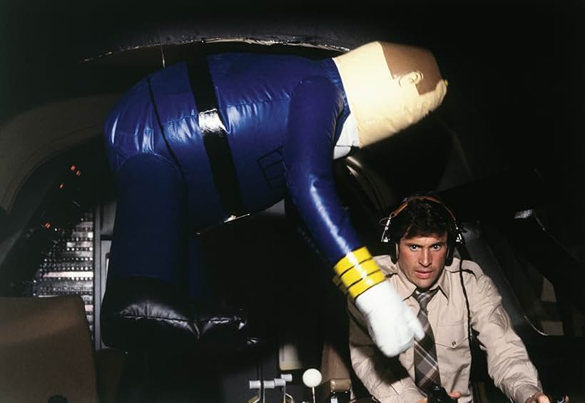 Robert Hays and Otto in Airplane! (1980)