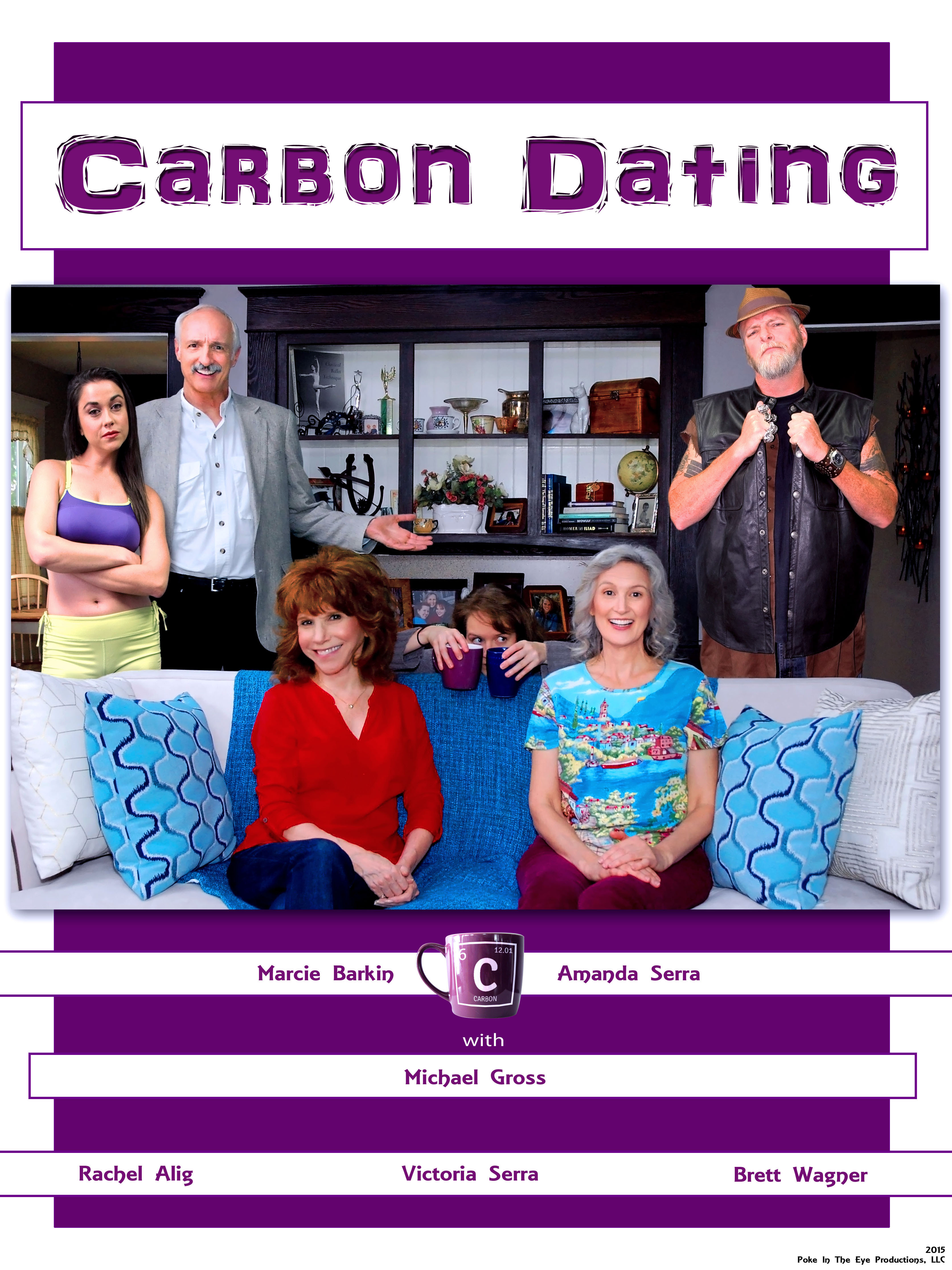 Marcie Barkin, Michael Gross, and Amanda Serra in Carbon Dating (2015)