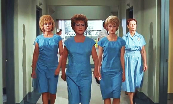 Edie Adams, Lovyss Bradley, Ethel Merman, and Dorothy Provine in It's a Mad Mad Mad Mad World (1963)