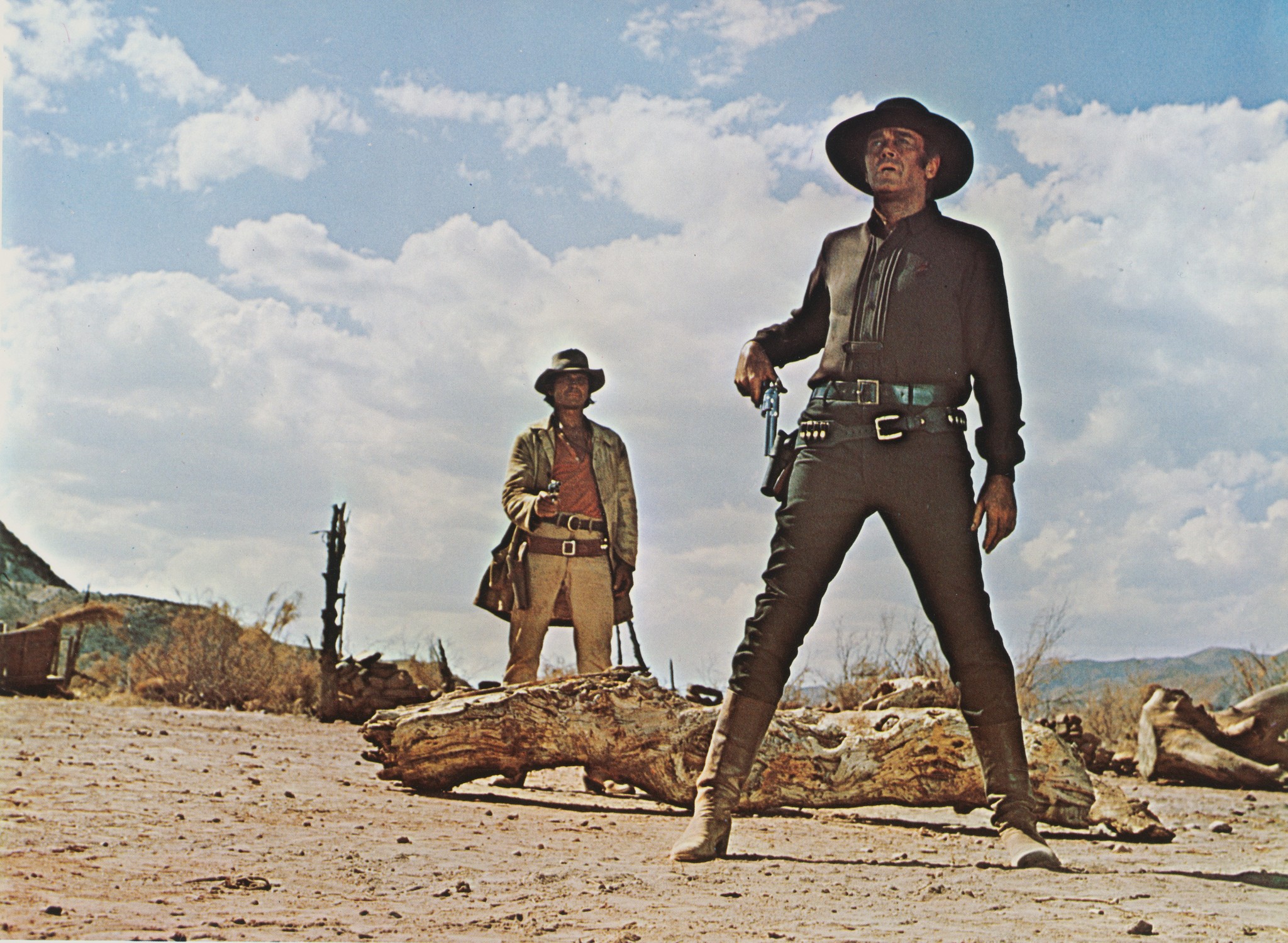 Henry Fonda and Charles Bronson in Once Upon a Time in the West (1968)