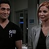 Sarah Rafferty and Dominic Rains in Things Meant to Be Bent Not Broken (2022)