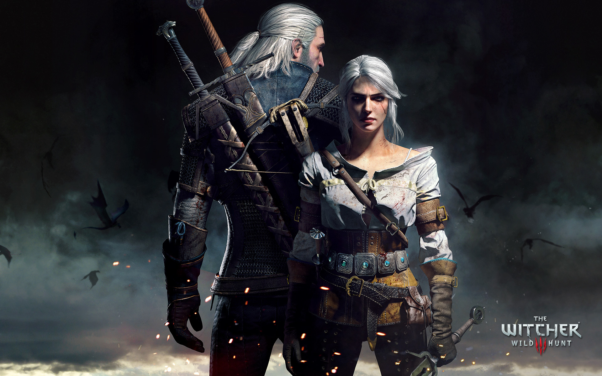 Doug Cockle, Jo Wyatt, Jacek Rozenek, and Anna Cieslak in The Witcher 3: Wild Hunt (2015)