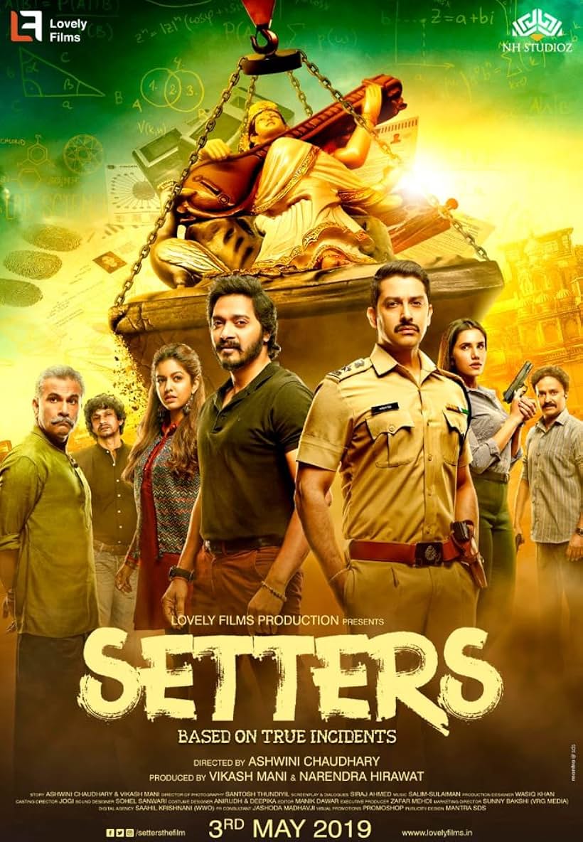 Aftab Shivdasani, Jameel Khan, Pawan Malhotra, Vijay Raaz, Shreyas Talpade, Sonnalli Seygall, and Ishita Dutta in Setters (2019)