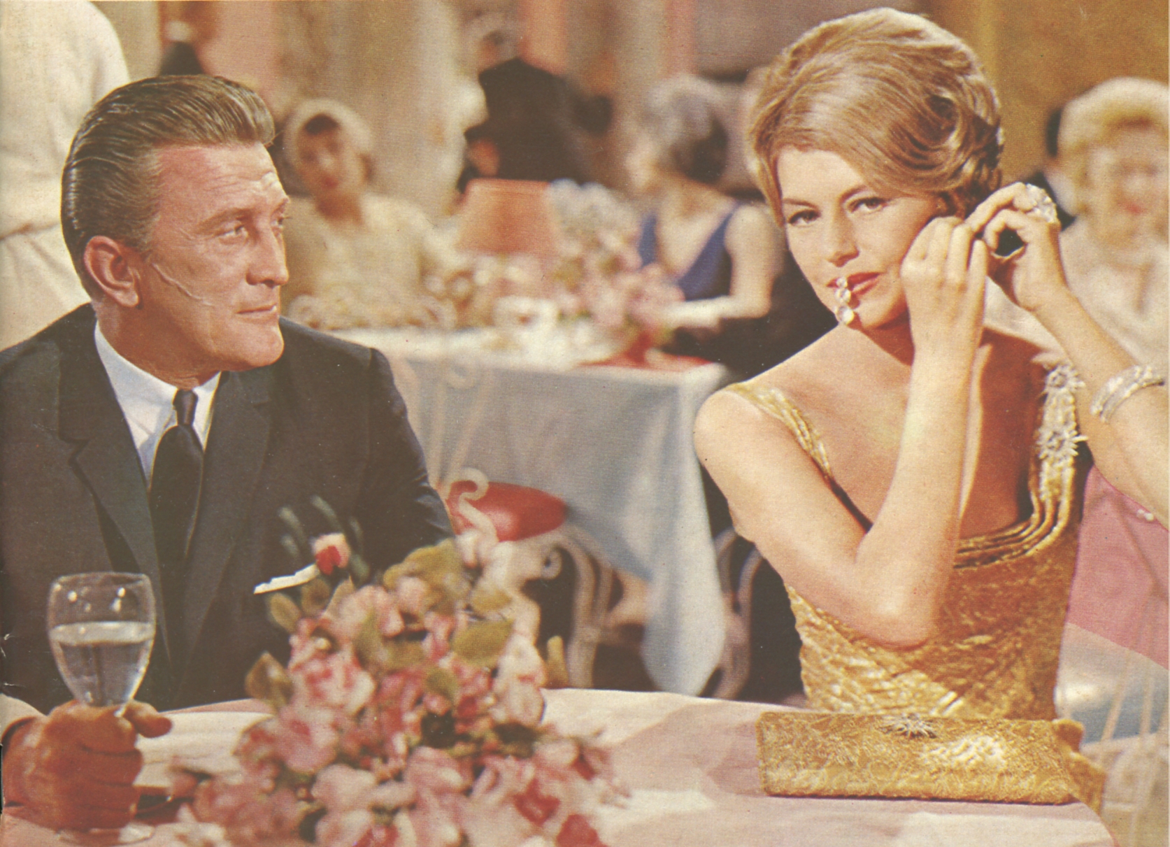 Kirk Douglas and Cyd Charisse in Two Weeks in Another Town (1962)