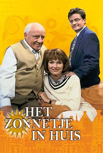 Martine Bijl, John Kraaijkamp Jr., and John Kraaijkamp Sr. in Het zonnetje in huis (1993)