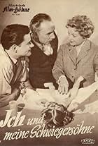 Walter Giller, Rudolf Platte, and Grethe Weiser in Ich und meine Schwiegersöhne (1956)