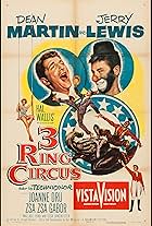 Zsa Zsa Gabor, Jerry Lewis, Dean Martin, and Joanne Dru in 3 Ring Circus (1954)