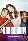 Dejmis Rustom Bustos, Mimmi Cyon, and Yandeh Sallah in Korridoren (2022)