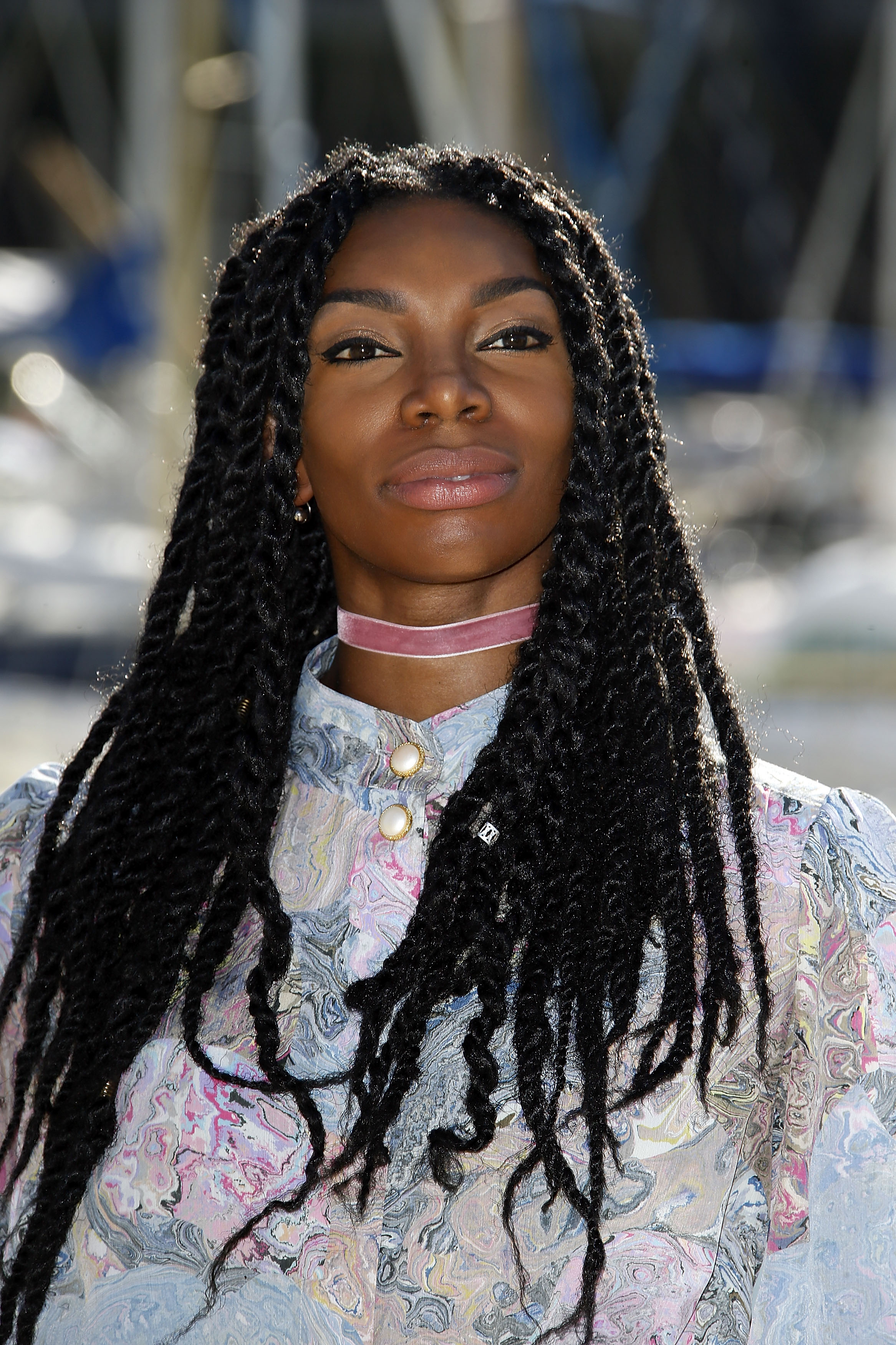 Michaela Coel at an event for Chewing Gum (2015)