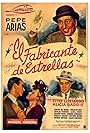 Pepe Arias, Alicia Barrié, and Tito Lusiardo in El fabricante de estrellas (1943)