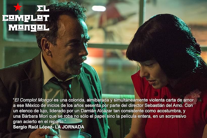 Damián Alcázar and Bárbara Mori in The Mongolian Conspiracy (2018)