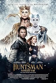 Charlize Theron, Chris Hemsworth, Emily Blunt, and Jessica Chastain in The Huntsman: Winter's War (2016)