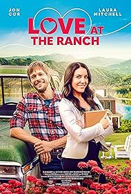 Jon Cor and Laura Mitchell in Love at the Ranch (2021)