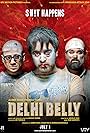 Imran Khan, Vir Das, and Kunaal Roy Kapur in Delhi Belly (2011)