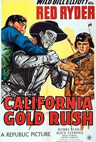 Robert Blake and Bill Elliott in California Gold Rush (1946)