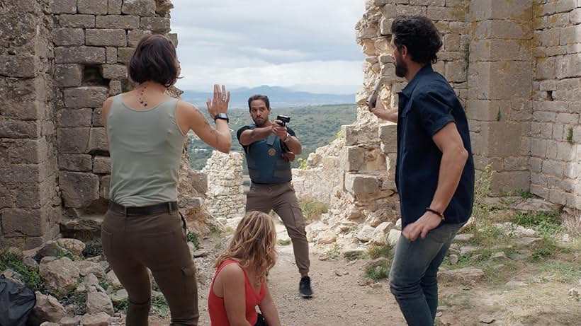 Samy Gharbi, Romane Portail, Maud Baecker, and Raphael Kahn in Le Piège (partie 2) (2019)