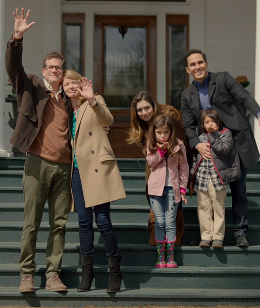 Life Sentence Family Photo - Dylan Walsh, Gillian Vigman, Brooke Lyons, Carlos PenaVega, Noor Anna Maher, Emanuel Eaton