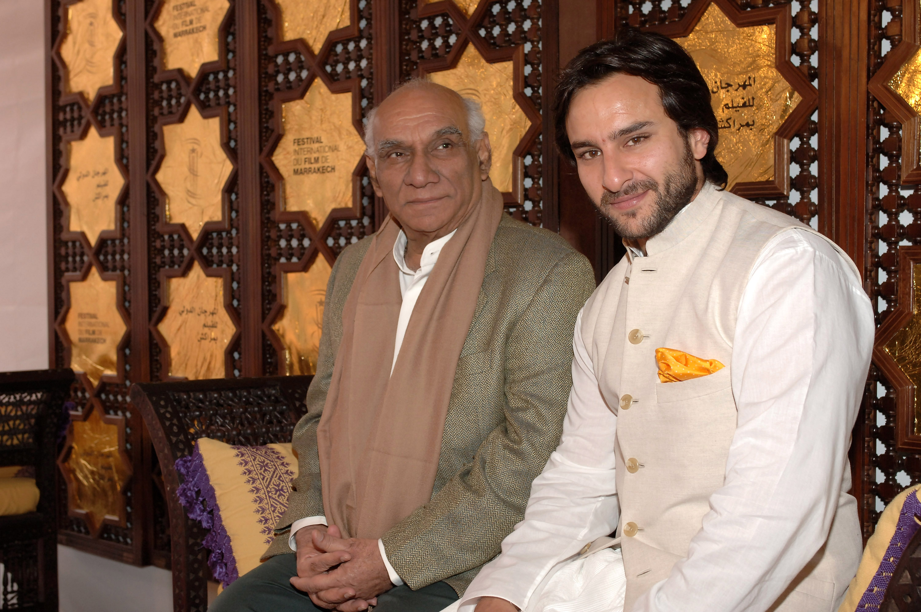 Yash Chopra and Saif Ali Khan