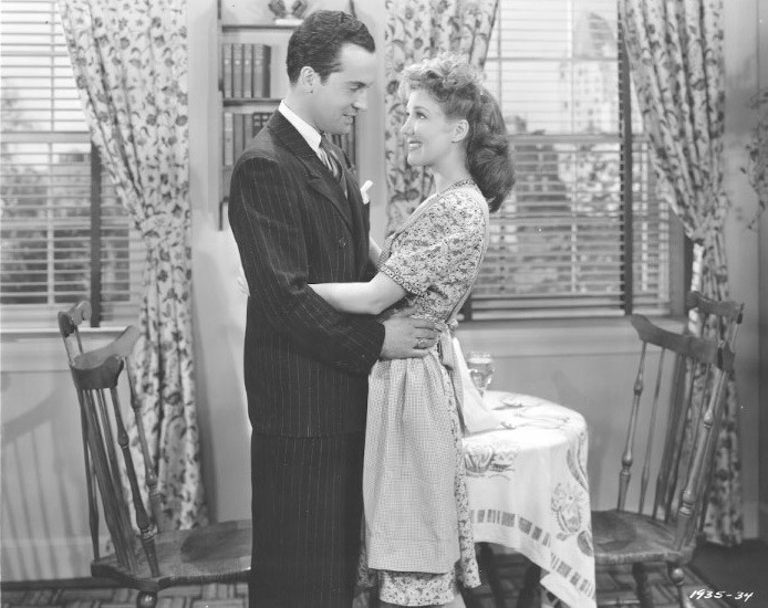 Edward Norris and Jean Parker in I Live on Danger (1942)