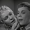 Bibi Andersson and Eva Dahlbeck in Nära livet (1958)