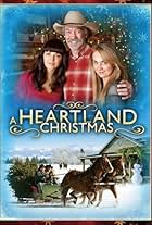 Shaun Johnston, Graham Wardle, Amber Marshall, and Michelle Morgan in A Heartland Christmas (2010)