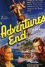 John Wayne and Diana Gibson in Adventure's End (1937)