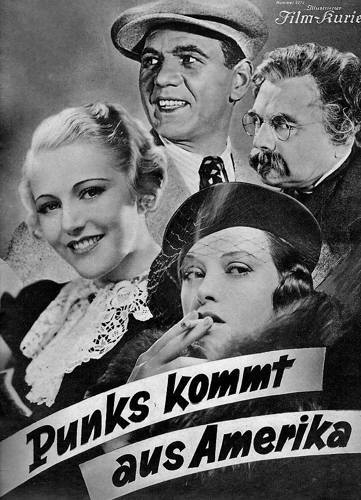 Lien Deyers and Sybille Schmitz in Punks Arrives from America (1935)