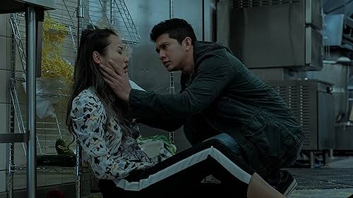 Iko Uwais and Li Jun Li in Wu Assassins (2019)